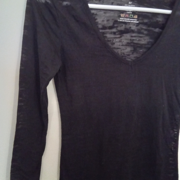 Jules and James Burnout Long Sleeve Tshirt - Picture 3 of 9